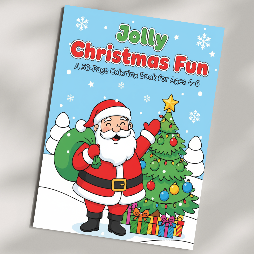 Jolly christmas fun front